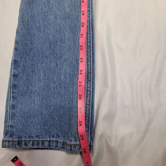 VINTAGE Levi's 505 straight leg medium wash unisex denim jeans 30x30 - Picture 14 of 14